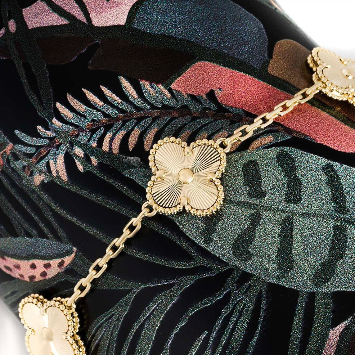 BRACELET TRÈFLE - OR - SAINT LEONE