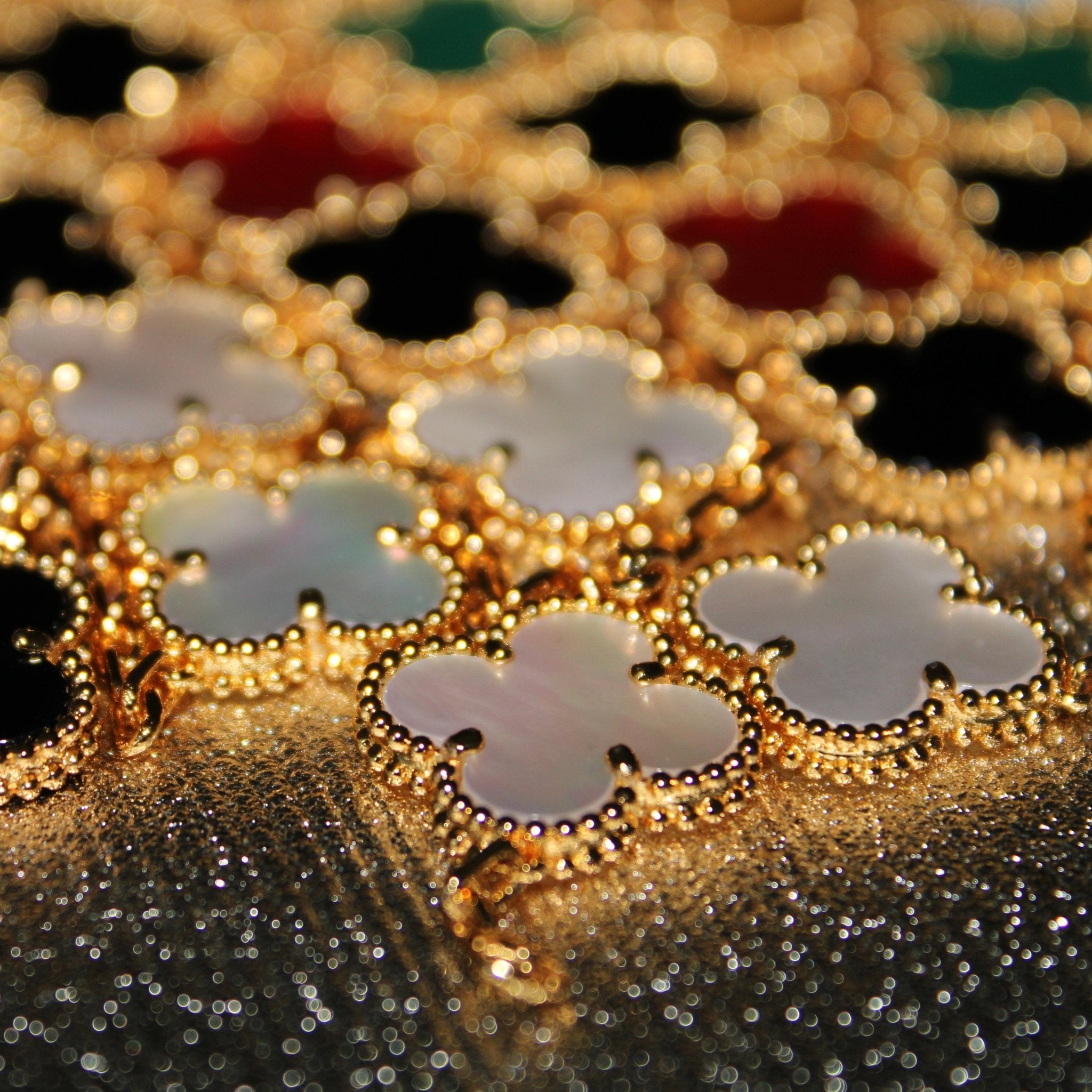 BRACELET TRÈFLE - PERLE - SAINT LEONE