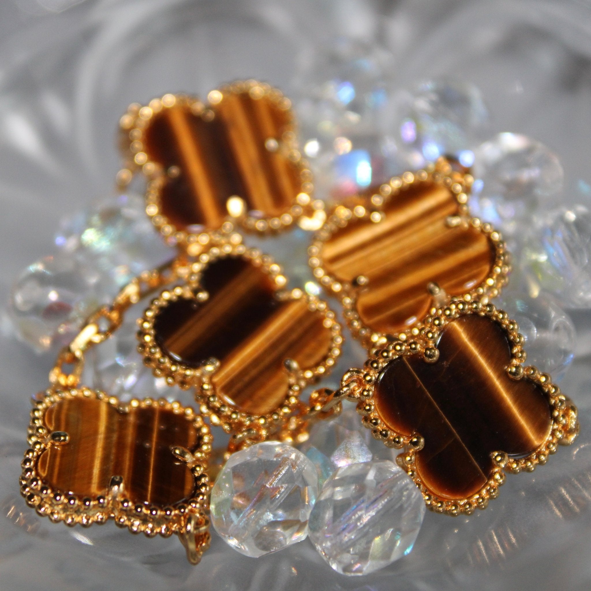 BRACELET TRÈFLE - MARBRE - SAINT LEONE