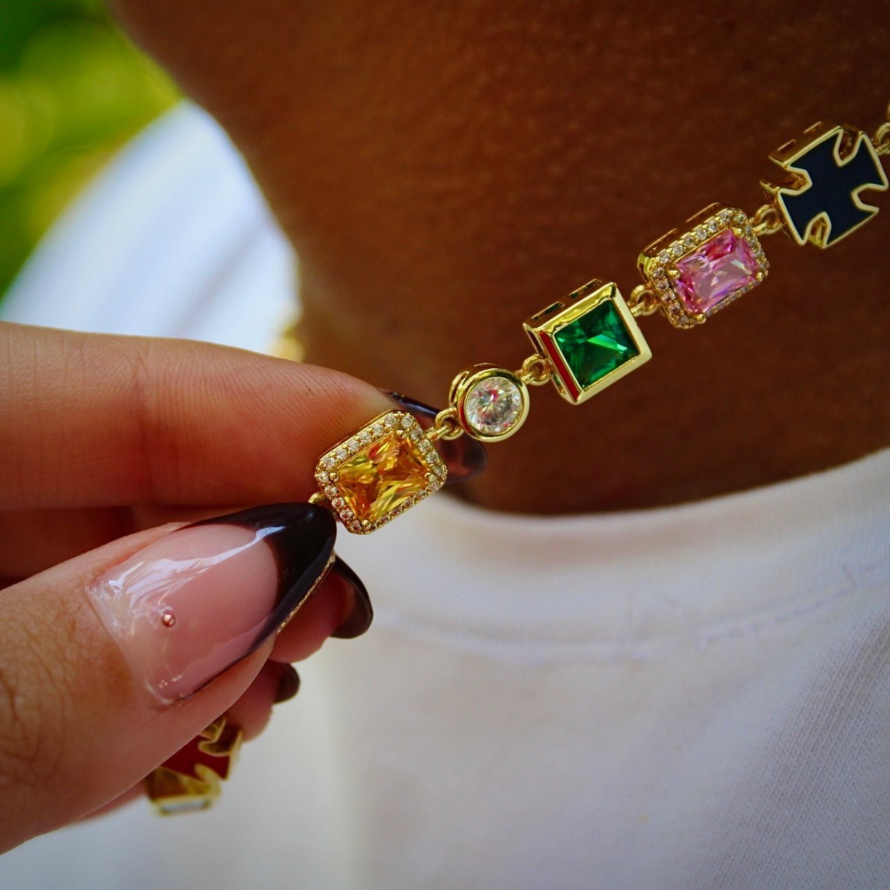 COLLIER CRUCIFIX - OR - SAINT LEONE